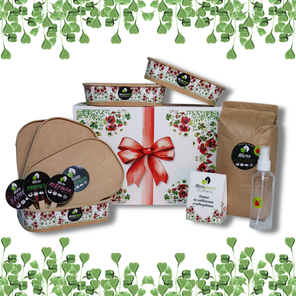 Darčeková sada na pestovanie mikrobylinky