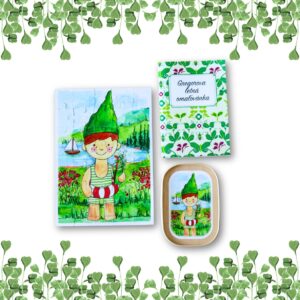 Gregorove letné detské puzzle